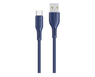 USAMS Kabel U68 USB-C 2A Fast Charge 1m niebieski SJ501USB03 - 1569025 - zdjęcie 1